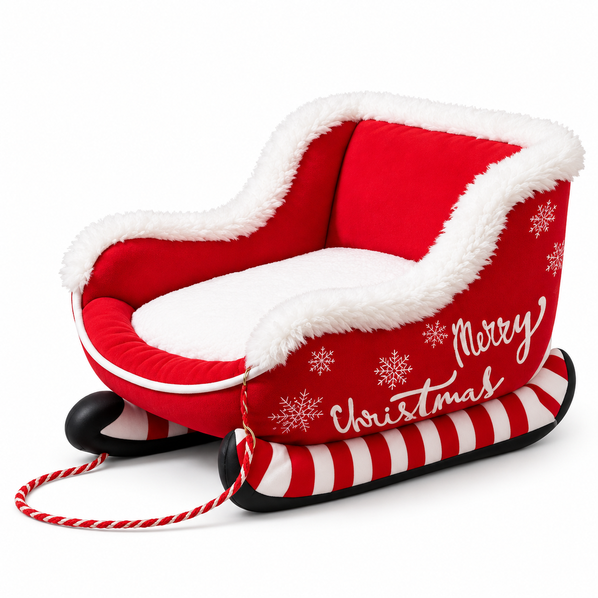 Cozy Sleigh Cat Bed
